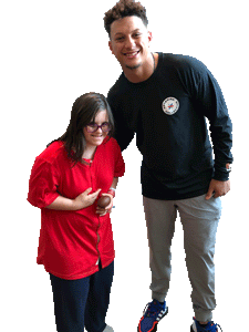 Ellie Gears Up To Recover From Open Heart Surgery and Meets Patrick Mahomes in Adrianne Style!